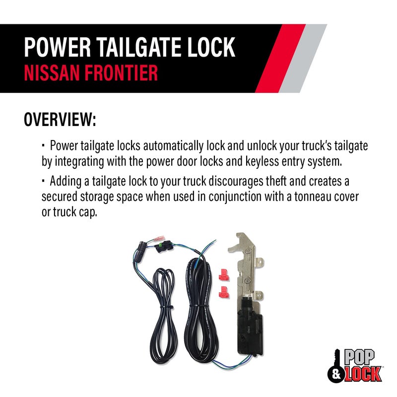 Pop & Lock PL8450 Power Tailgate Lock for Nissan Frontier - Image 4